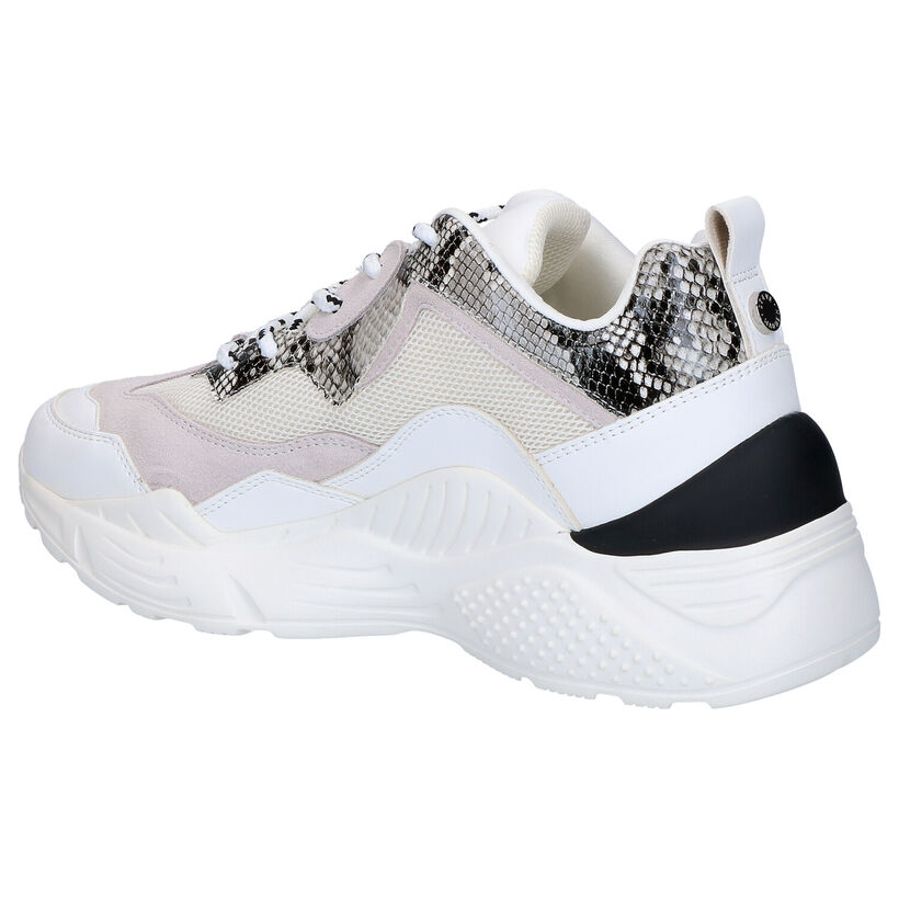 Witte Lage Sneakers Steve Madden Antonia in kunstleer (267444)