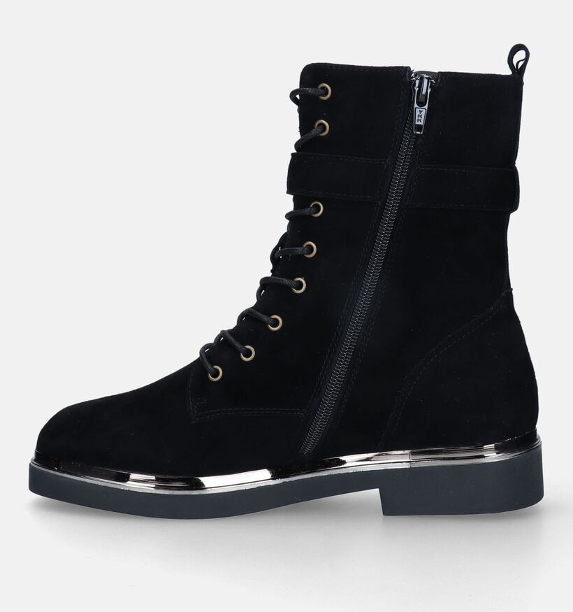 Nathan-Baume Boots à lacets en Noir pour femmes (332399)