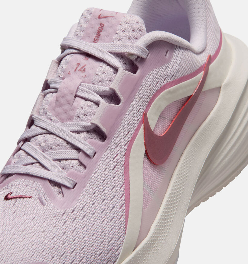 Nike Downshifter Paarse Lage Sneakers voor dames (376097)