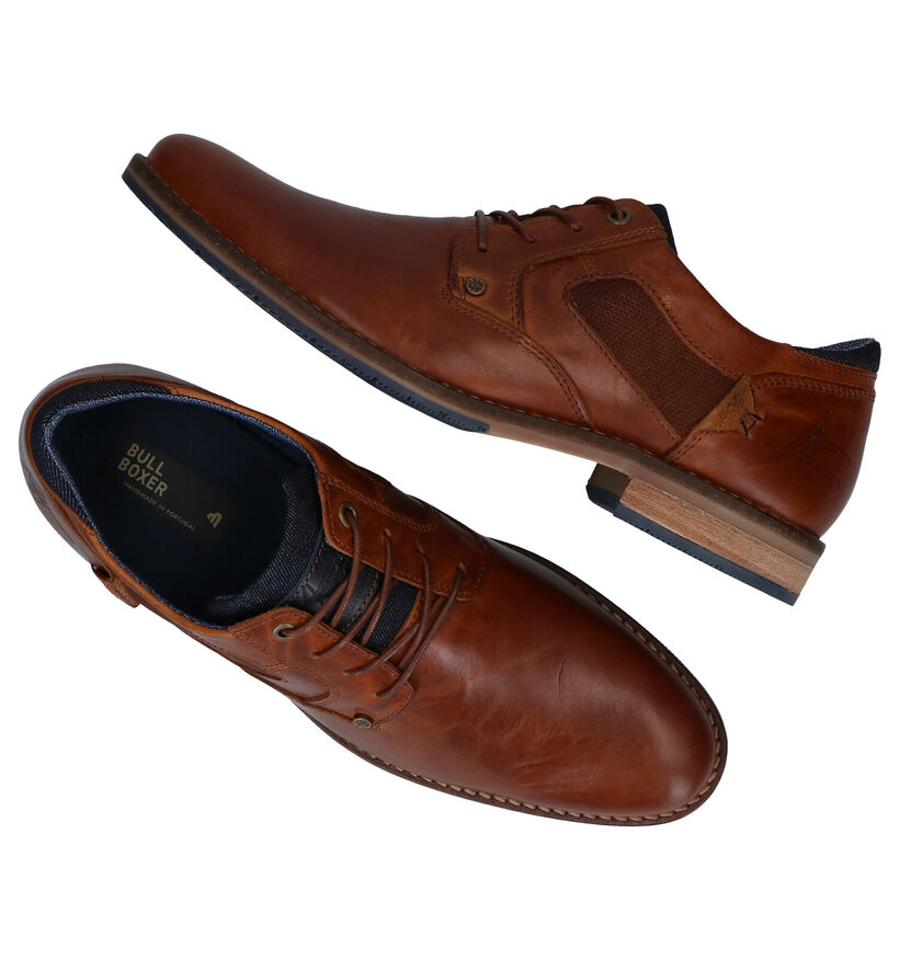 Bullboxer Chaussures habillées en Cognac en cuir (265983)