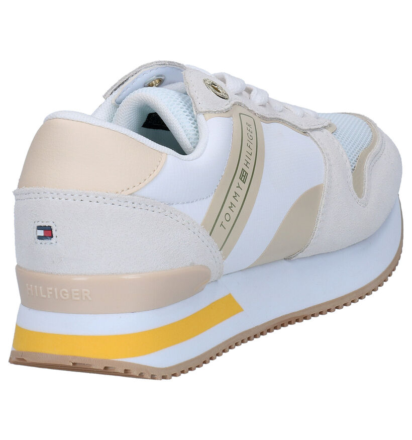 Tommy Hilfiger Femine Active Witte Sneakers in stof (268577)