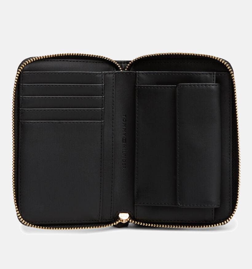 Tommy Hilfiger Porte-monnaie zippé en Noir pour femmes (359254)