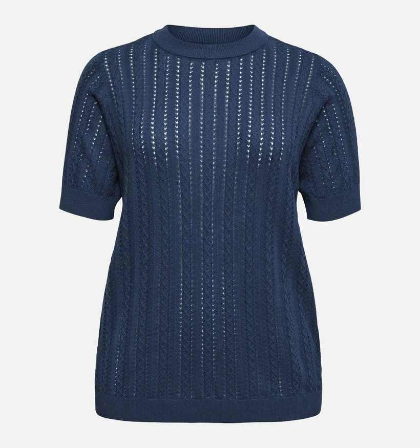 Vero Moda Curve Morena Donkerblauwe Trui voor dames (367786)