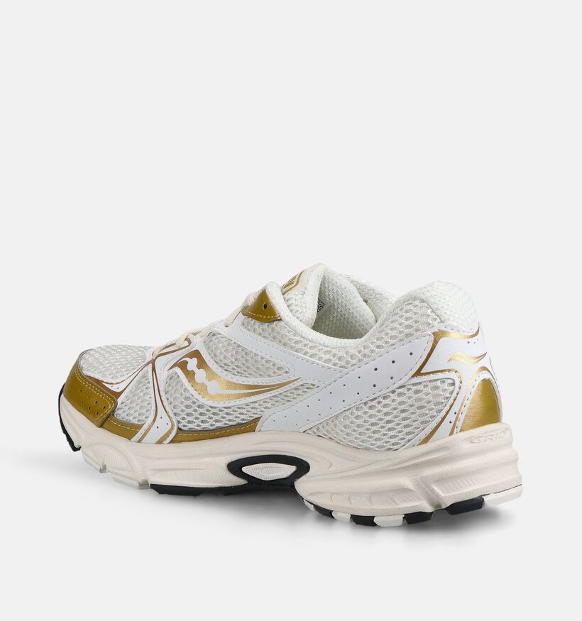 Saucony Ride Millenium Baskets en Or/Ecru pour femmes (376606)