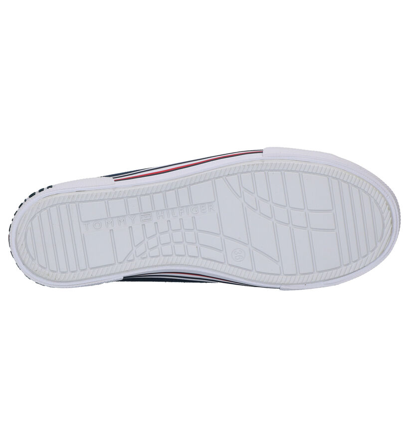 Tommy Hilfiger Blauwe Sneakers in stof (266555)