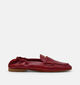 Steve Madden Newbury Chaussures plates en Rouge fonc&eacute; pour femmes (378156)