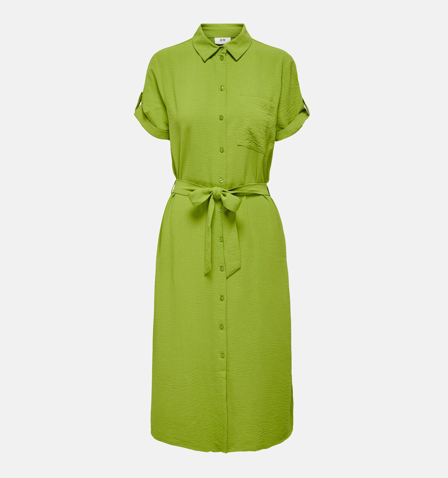 JDY Lion Midi Groene Hemdjurk Dames Kleedjes Online op TORFS.BE