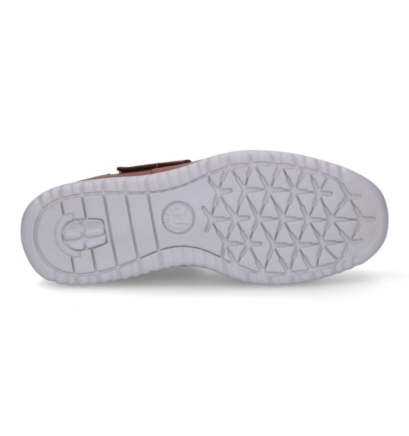 Mephisto Tarek Randy Chaussures à velcro en Cognac pour hommes (355138) - pour semelles orthopédiques