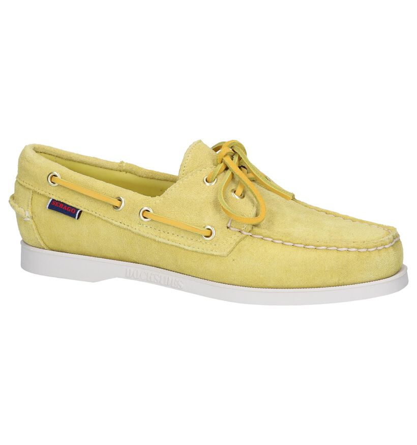 Sebago Dockside Beige Bootschoenen voor dames (324096)