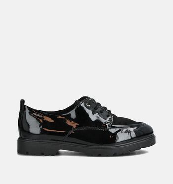 Rieker Chaussures plates Noir