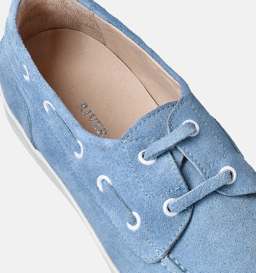 River Woods Anubia Blauwe Docksides voor dames (356807) - geschikt voor steunzolen