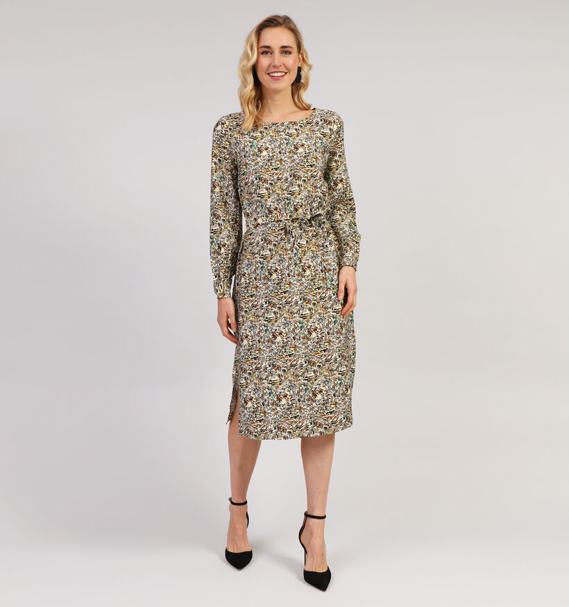 JDY Elia Robe boho en Jaune pour femmes (351394)