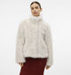 Vero Moda Monroe Fluffy Manteau en Ecru pour femmes (364512)