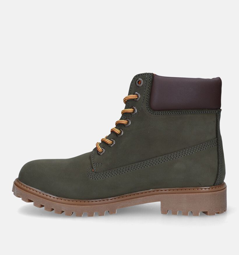 Lumberjack River Kaki Bottines voor heren (329970) - geschikt voor steunzolen