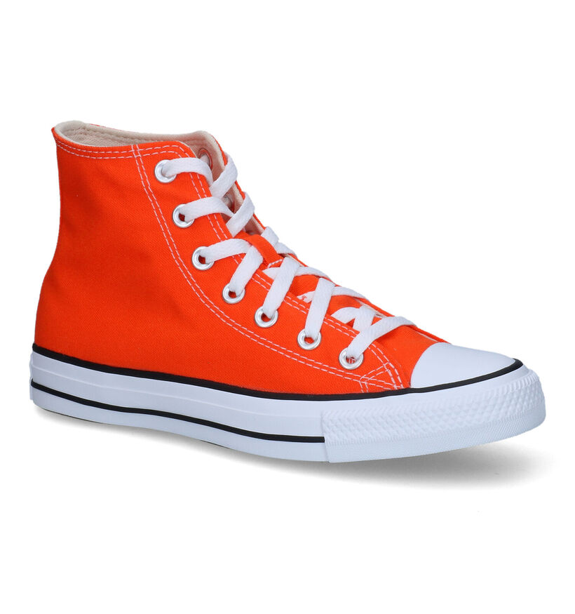 Converse CT All Star Baskets en Orange en textile (312268)