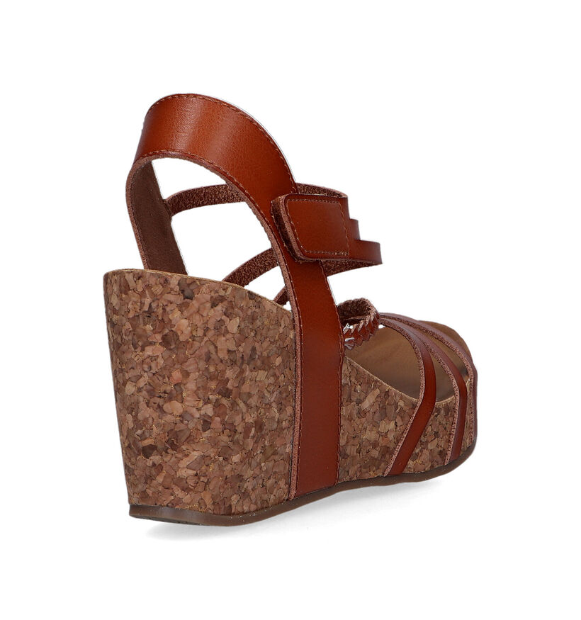 Blowfish Malibu Heidi Sandales en Cognac pour femmes (322141)