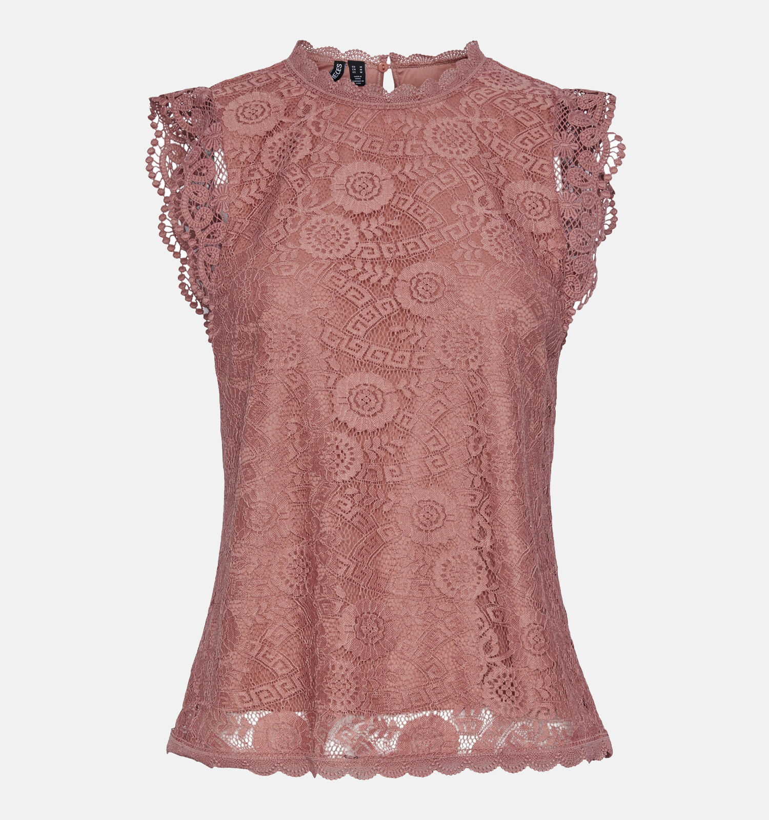 Roze kanten top sale