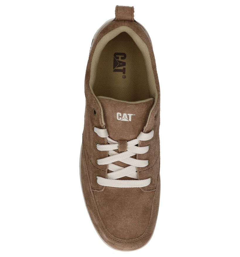 Caterpillar Chaussures basses en Marron en daim (238189)