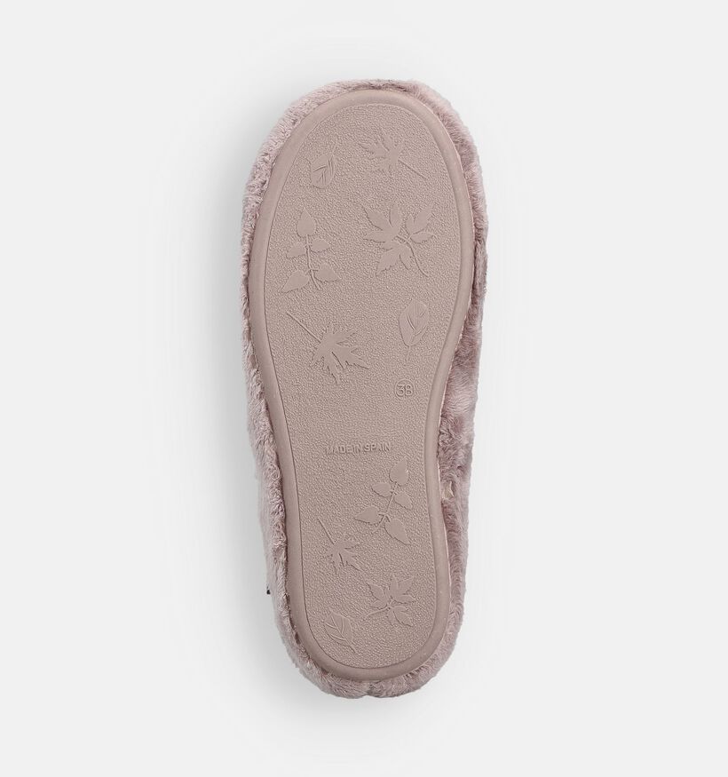 River Woods Bieneke Pantoufles en Taupe pour femmes (363676) - pour semelles orthopédiques