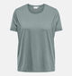 ONLY Carmakoma Moster Groen Basic T-shirt voor dames (359410)