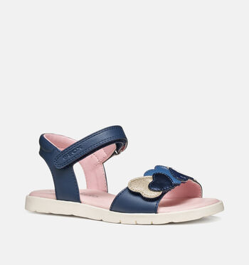 Geox Sandales Or/Bleu