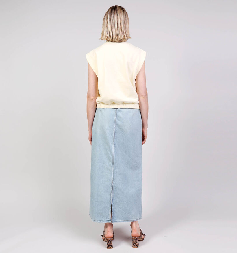 Rue Mazarine Truly Veste sans manches en Beige pour femmes (374152)