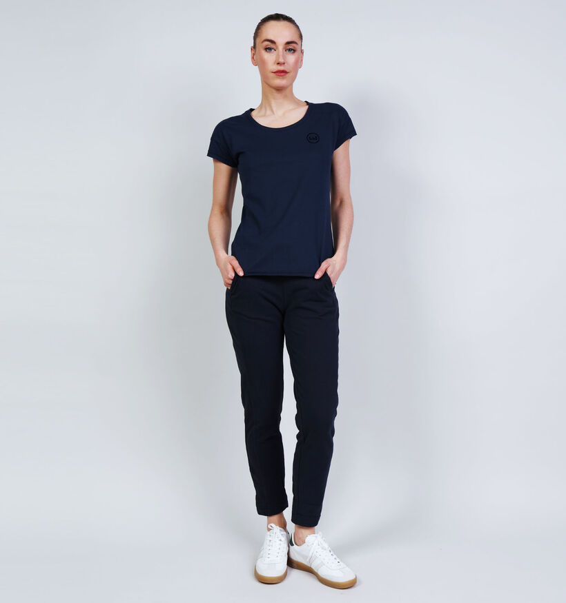 Elbsand Ragne T-shirt en Bleu fonc&eacute; pour femmes (374229)