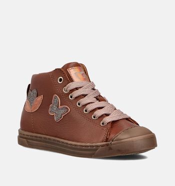 Little David Hoge schoenen Cognac