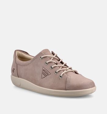ECCO Soft Lage schoenen Taupe/Blauw