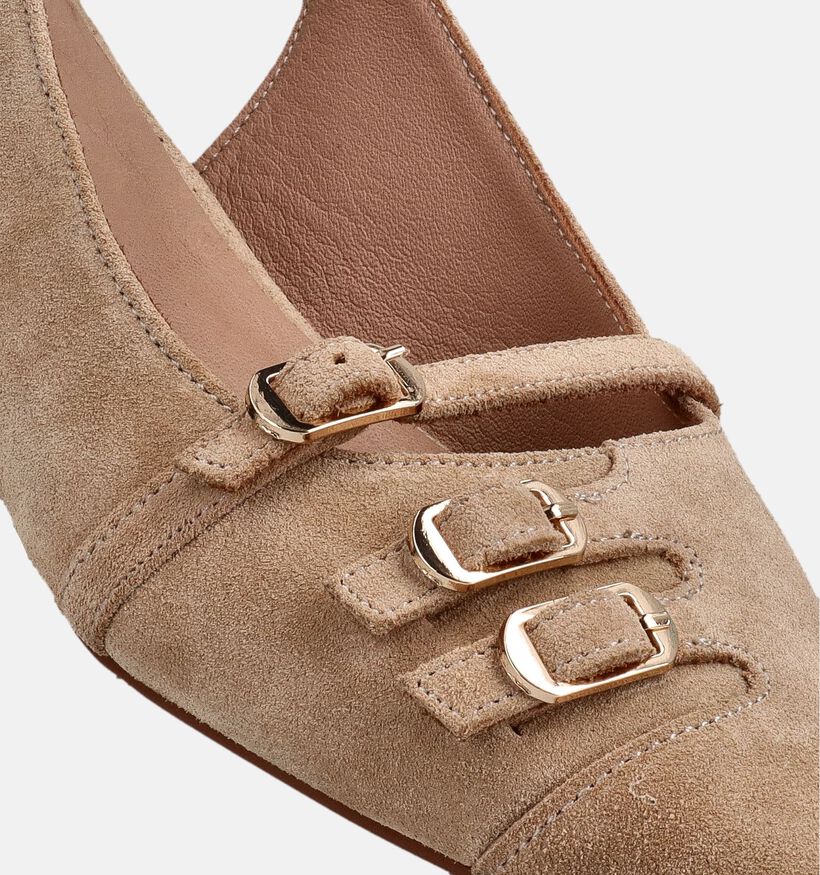 Tango Duna 4 Beige Slingback Ballerina's voor dames (375547)