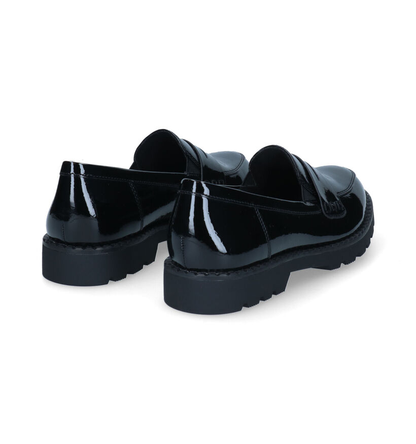 Tamaris Chaussures à enfiler en Noir en verni (315375)