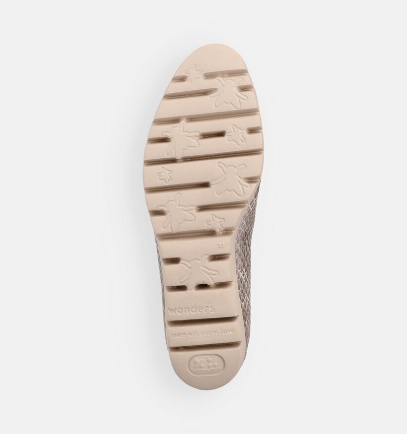 Wonders Maya Champagne Escarpins en Or pour femmes (373128)