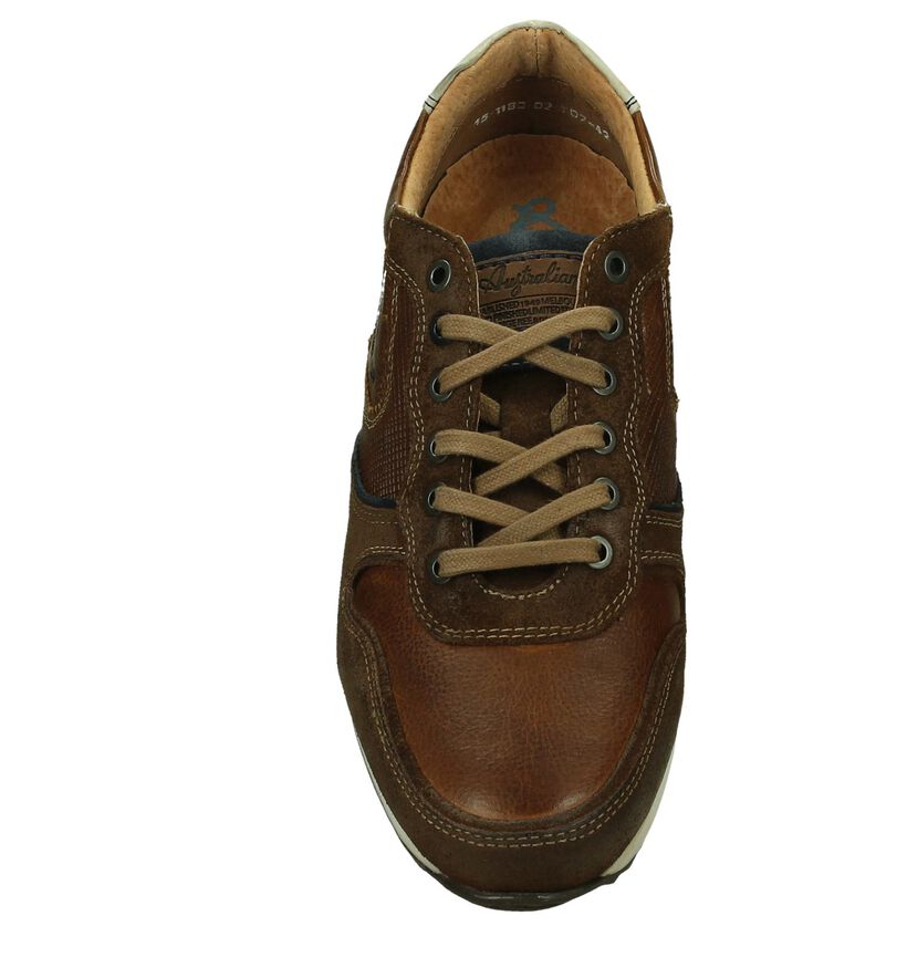 Australian Chaussures basses en Cognac en cuir (203101)