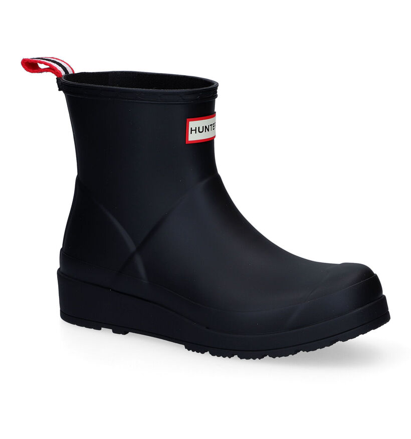 Hunter Original Play Boot Bottes de pluie en Noir pour femmes (300298) - pour semelles orthopédiques