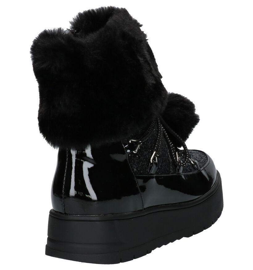 Youh! Zwarte Snowboots in kunststof (256577)