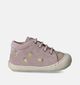 Naturino Cocoon Suede Embroidery Chaussures pour bébé en Rose pour filles (359959) - pour semelles orthopédiques