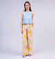 Orfeo Camille Pantalon large en Jaune pour femmes (359270)