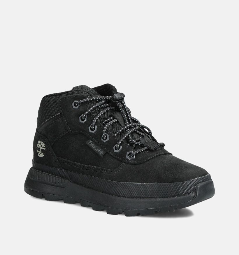 Timberland Field Trekker Zwarte Sneakers voor meisjes, jongens (360002) - geschikt voor steunzolen