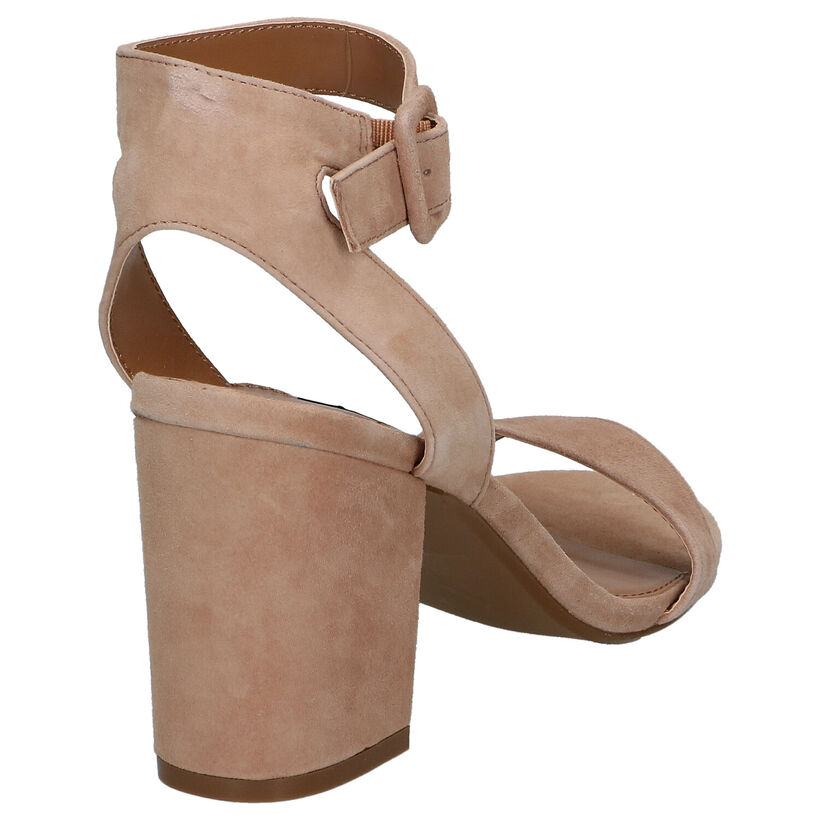 Steve Madden Malia Sandales en Beige en daim (299471)