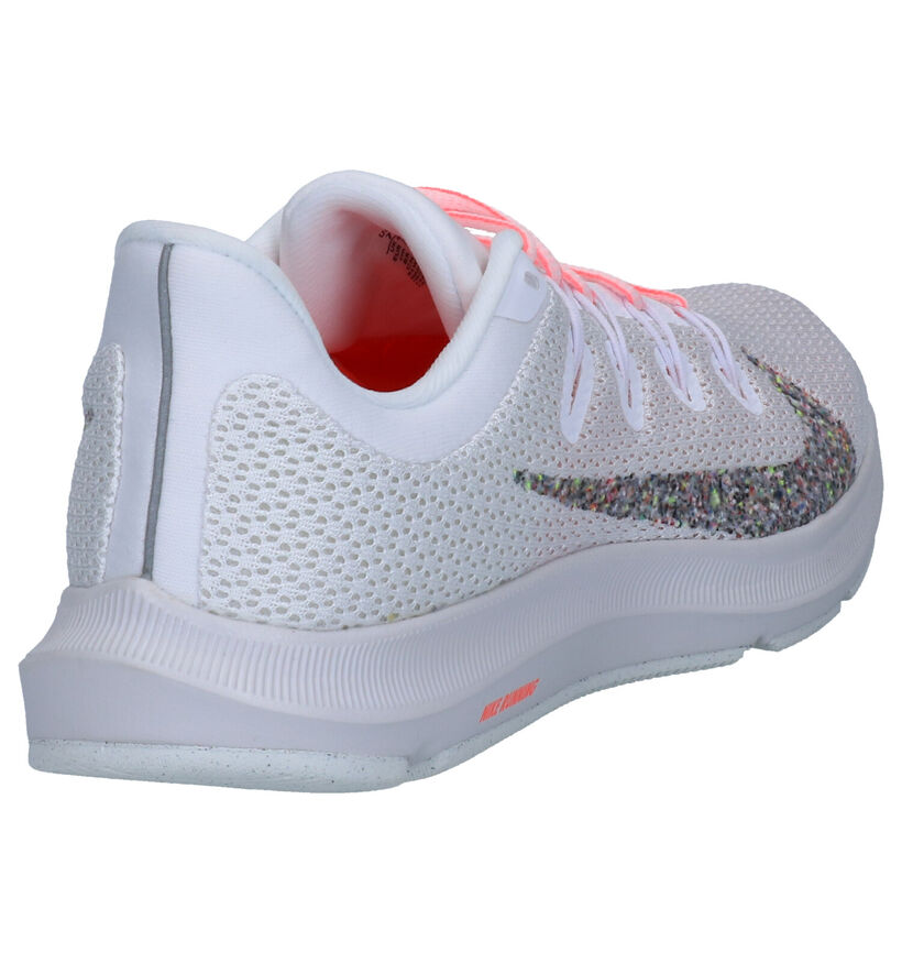 Nike Quest 2 Witte Sneakers in stof (261681)