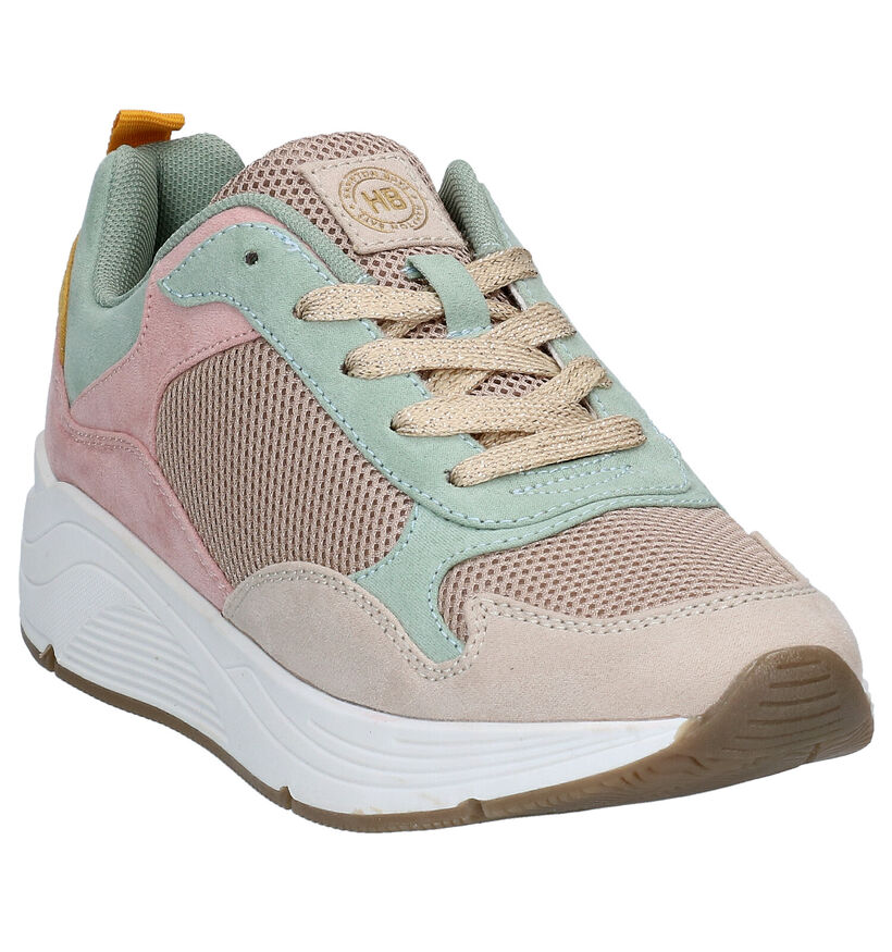 Hampton Bays Baskets basses en Multicolore en nubuck (291706)