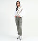 Vero Moda Ivy MR Ankle Cargo Pantalon en Vert Kaki L32 pour femmes (328950)