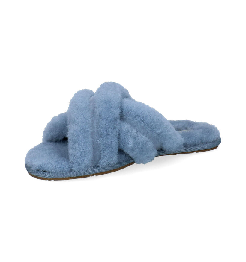 UGG Scuffita Blauwe pantoffels in wol (294501)