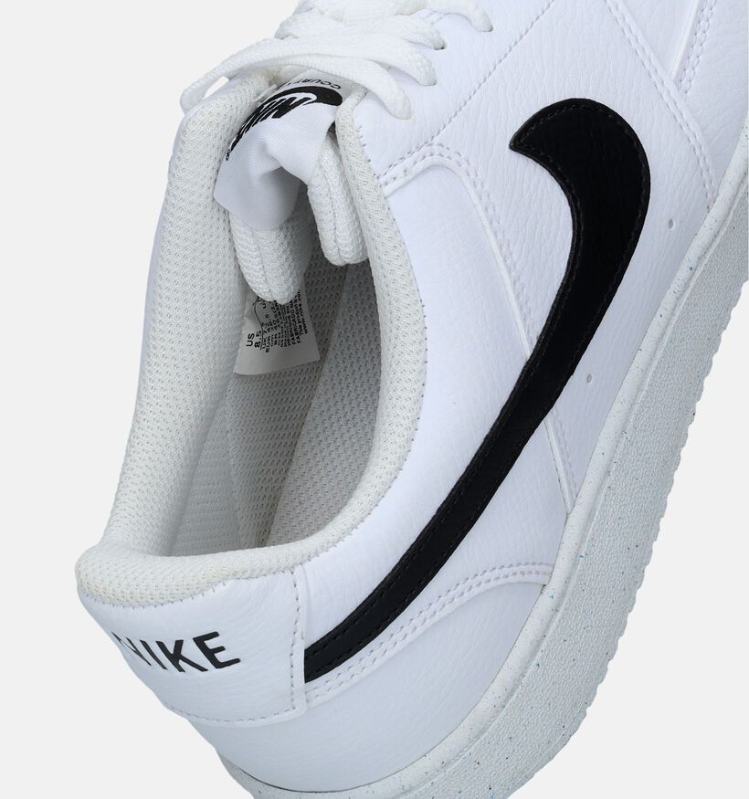 Nike Court Vision Low Next Nature Baskets en Blanc pour garçons, hommes (343758)