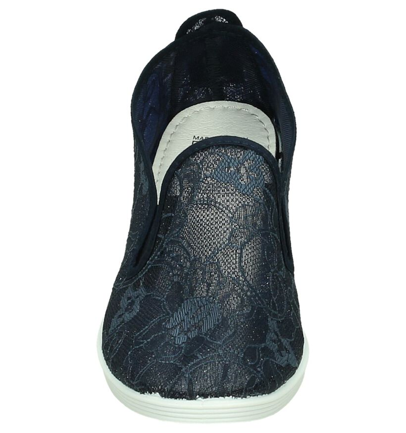Flossy Style Chaussures sans lacets  (Bleu foncé), , pdp
