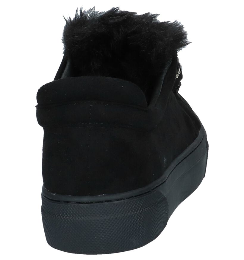 Uma Parker Baskets slip-on en Noir en textile (230531)