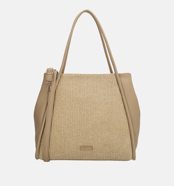 Charm London Shoppers Beige/Blauw