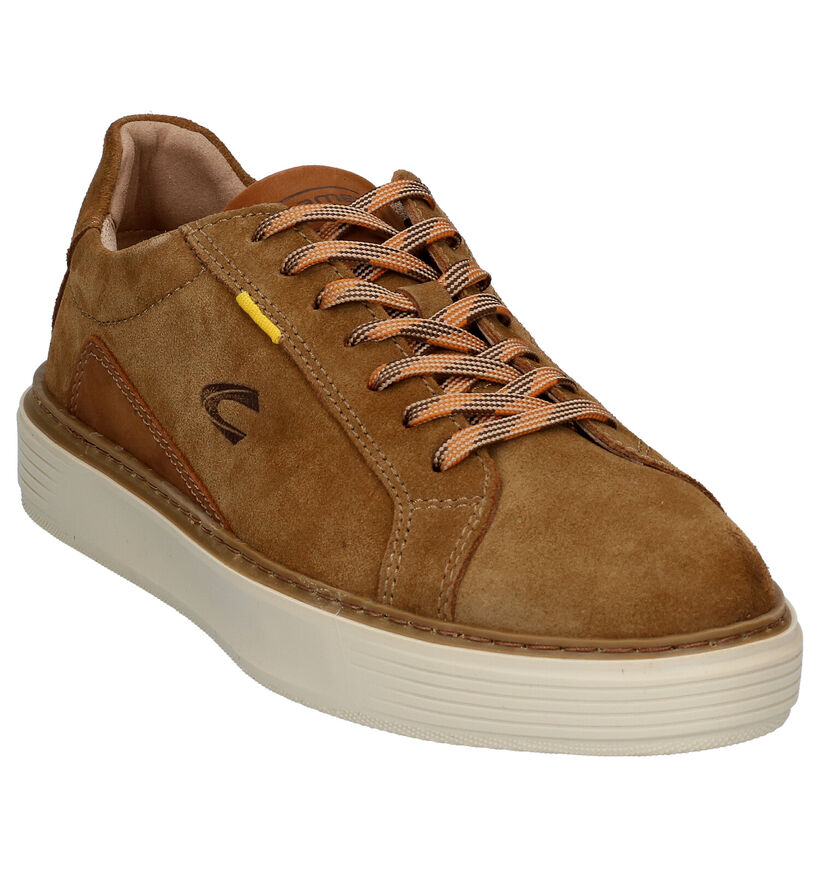 Camel Active Avon Cognac Veterschoenen in daim (291116)