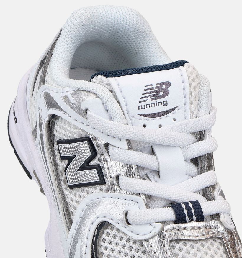 New Balance 530 Witte Sneakers voor meisjes (375128) - geschikt voor steunzolen