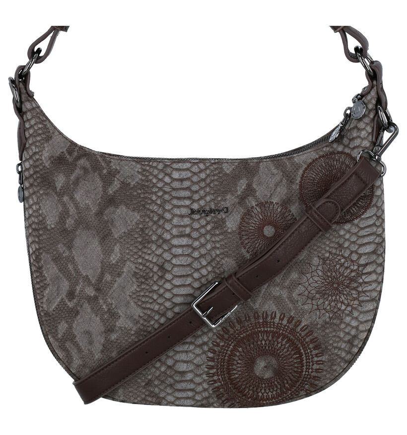 Desigual Sac à bandoulière en Taupe en simili cuir (279939)